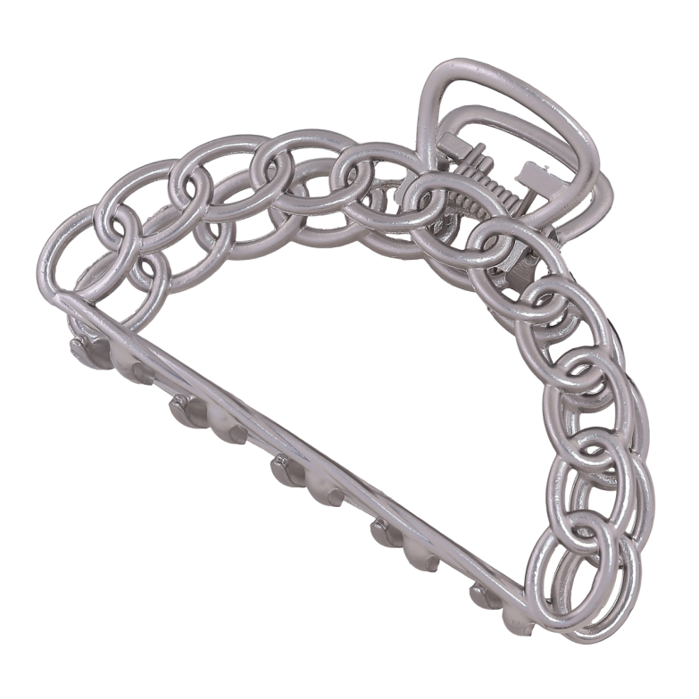 Краб металевий «Візерунок ланцюжок, матове покриття» довжина 8см фото №1