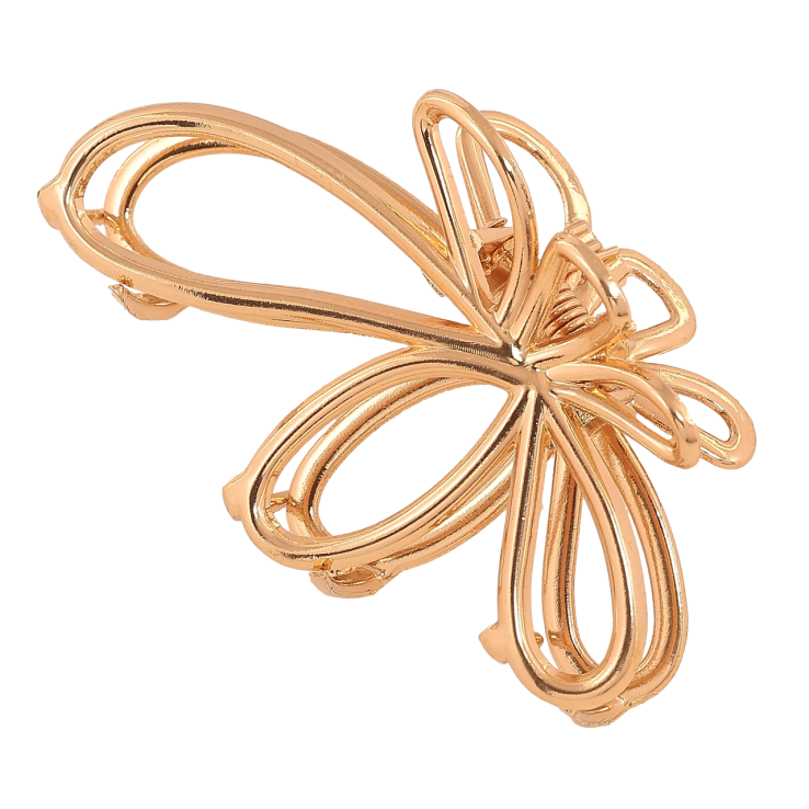 Краб металевий «Декоративна квітка» довжина 7см фото №23 Краб металевий «Декоративна квітка» довжина 7см фото №23