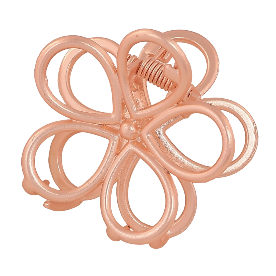 Краб металевий «Квітка» довжина 4см фото №1