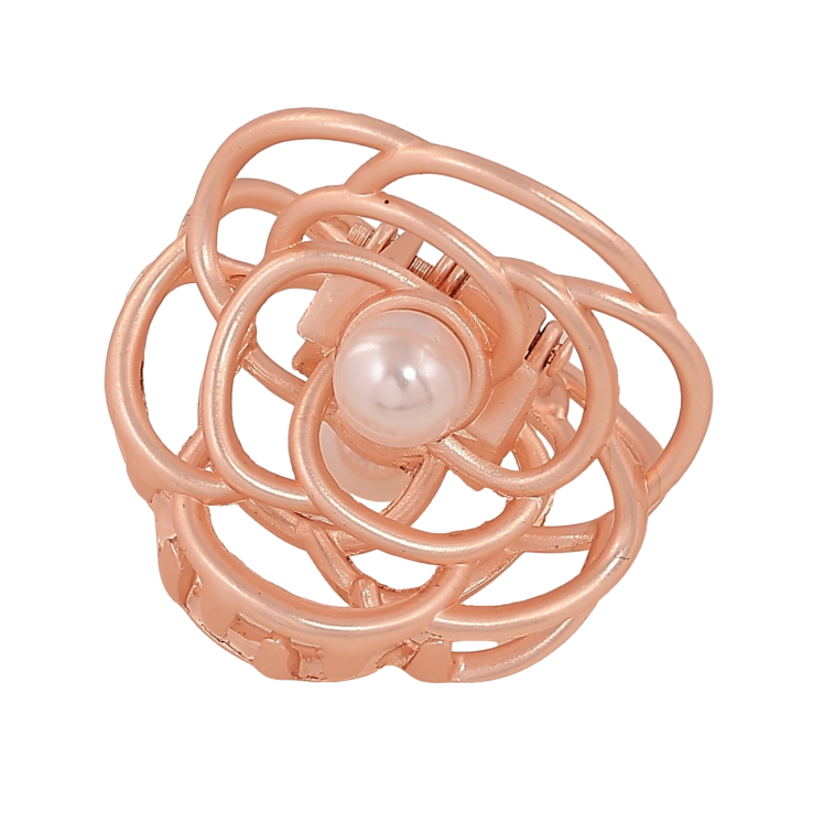 Краб металевий «Квітка з перлиною» довжина 3.5см фото №21