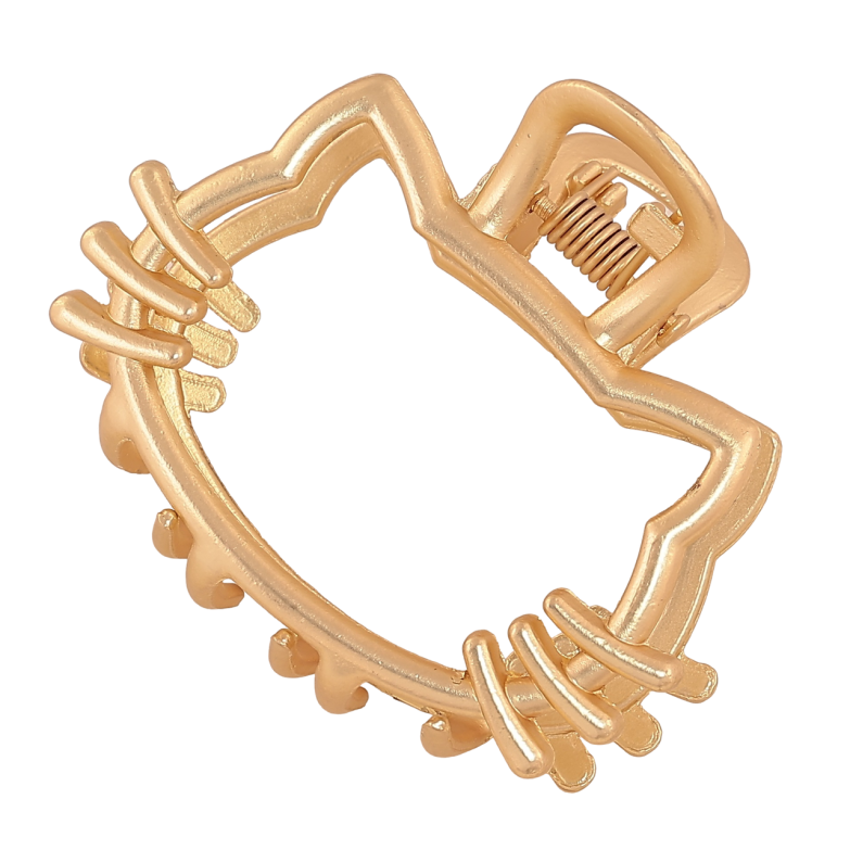 Краб металевий «Hello Kitty, матове покриття» довжина 5см фото №1