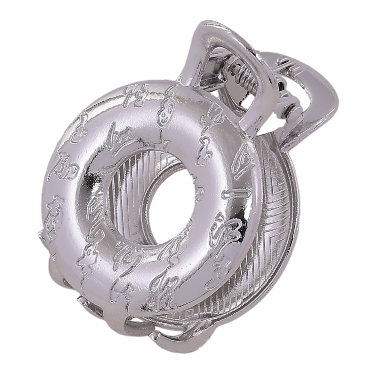 Краб металевий «Коло з візерунком» довжина ø 3см фото №2