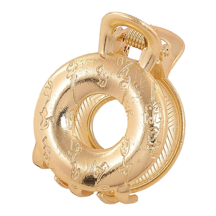 Краб металевий «Коло з візерунком» довжина ø 3см фото №5