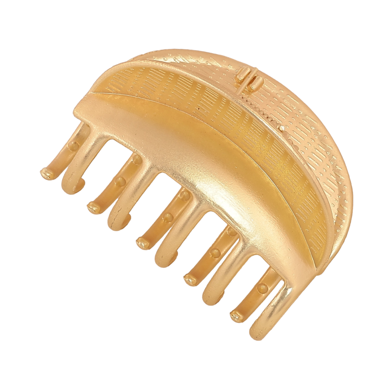 Краб металевий «Декоративний візерунок, матове покриття» довжина 4см фото №1 Краб металевий «Декоративний візерунок, матове покриття» довжина 4см фото №1