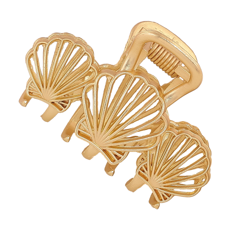 Краб металлический Ракушки, матовое покрытие длина 5см фото №1