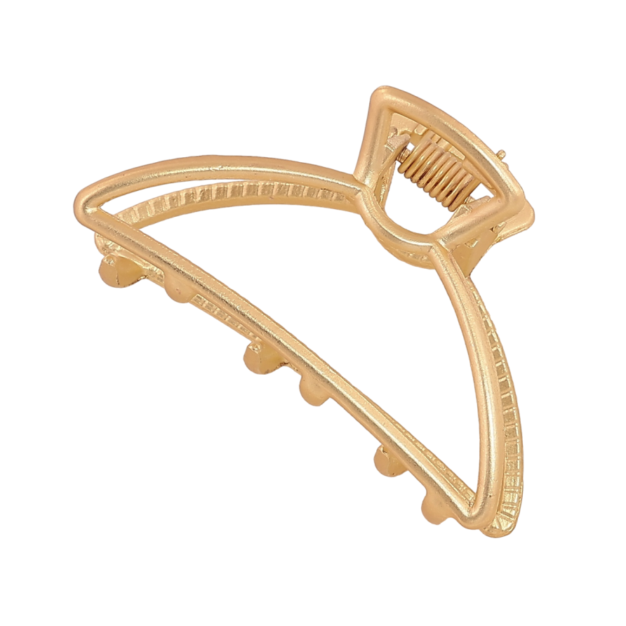 Краб металевий «Півмісяць, матове покриття» довжина 4,5см фото №1