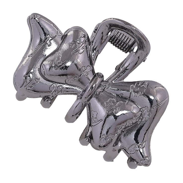 Краб металевий «Бант з візерунком» довжина 4,5см фото №2