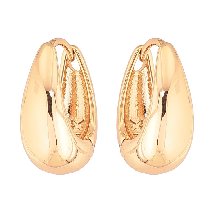 Серьги Xuping M&L Цвет 18K колечки Декоративные фото №24