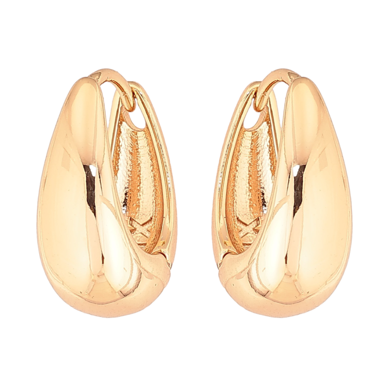 Серьги Xuping M&L Цвет 18K колечки Декоративные фото №1