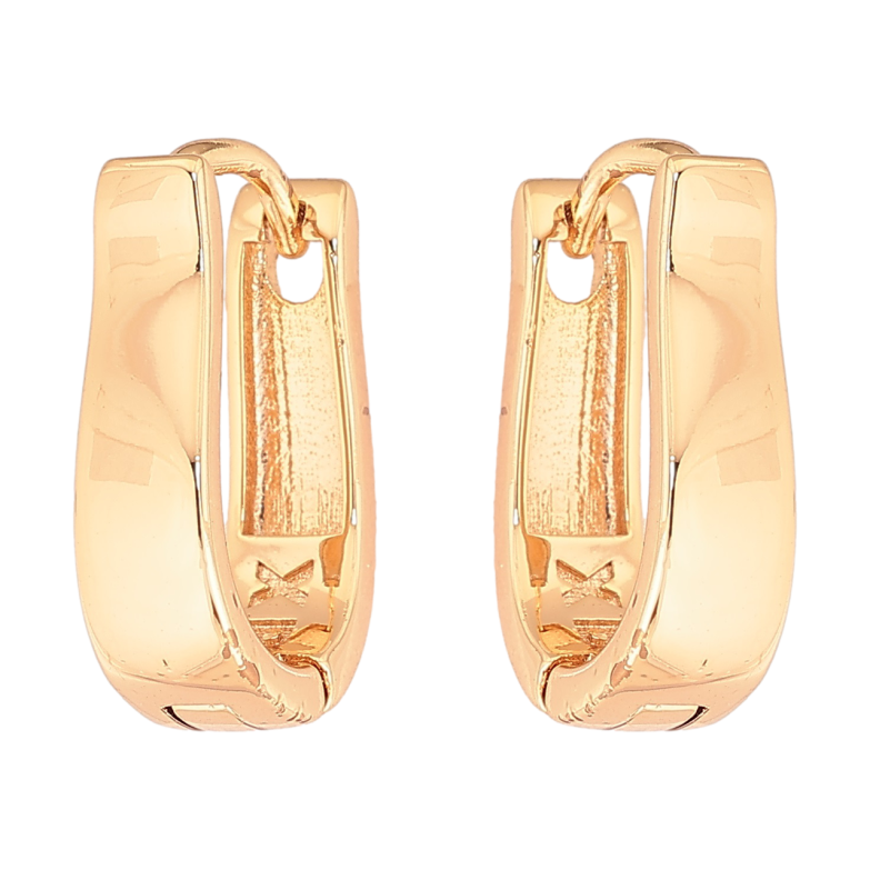 Серьги Xuping M&L Цвет 18K колечки Декоративные фото №1