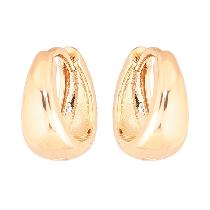 Серьги Xuping M&L Цвет 18K колечки Классика ø 15мм фото №13