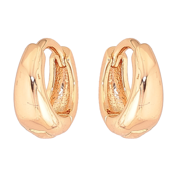 Серьги Xuping M&L Цвет 18K колечки Классика ø 11мм фото №18