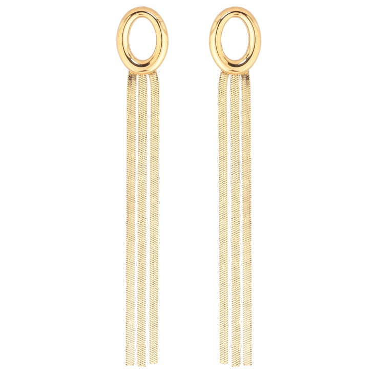 Сережки Xuping TTM Stainless Steel колір 14К пусети «Декоративні підвіски» фото №19