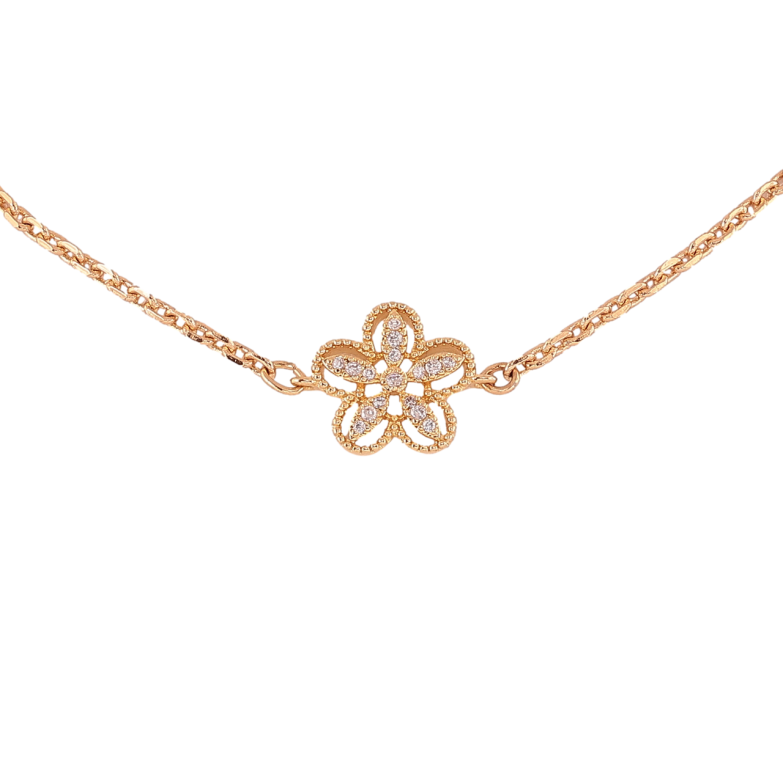 Кулон на цепочке Xuping Позолота 18K Цветочек длинна 43-46см х 2мм фото №19