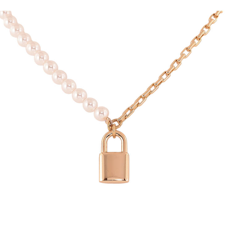 Кольє Xuping Позолота 18K «Перлинні намистини з замочком» довжина 54см х 3-5мм фото №15