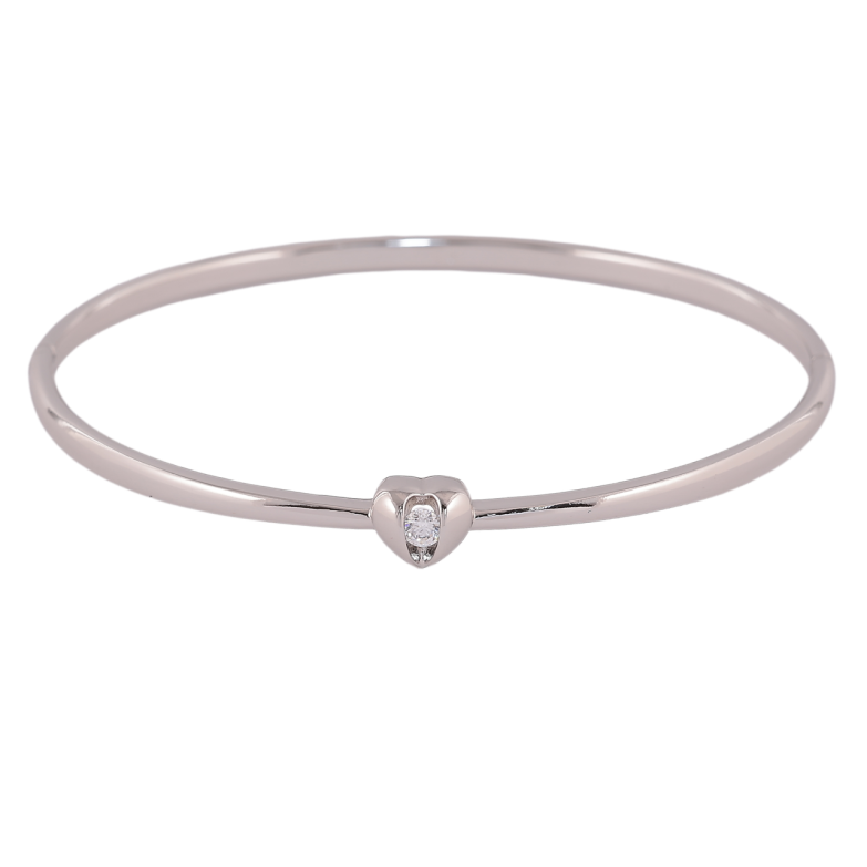 Браслет Xuping Родій «Сердечко» ø 6см фото №1