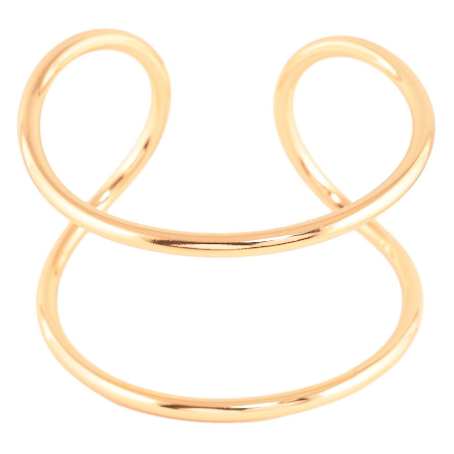 Браслет Xuping Позолота 18K Авангард ø 5,5см фото №1