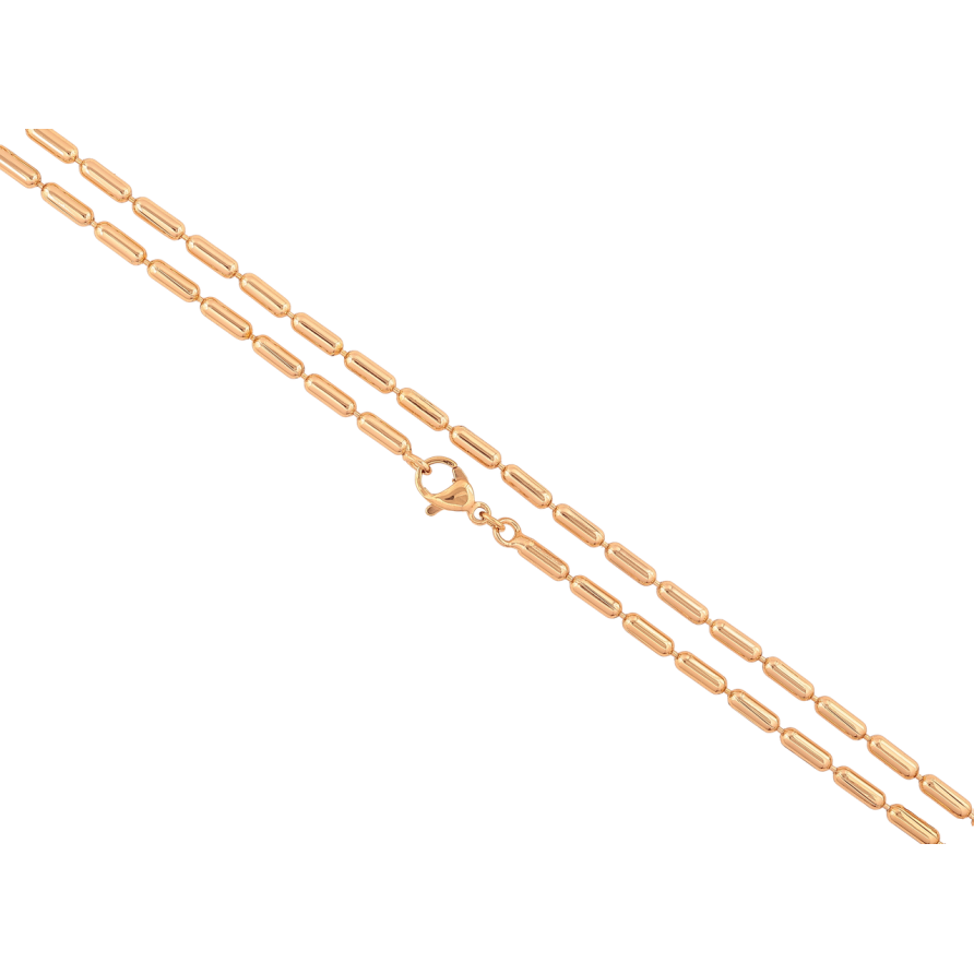 Ланцюжок Xuping Позолота 18K «Плетіння Перлина» довжина 45см х 2,5мм фото №1