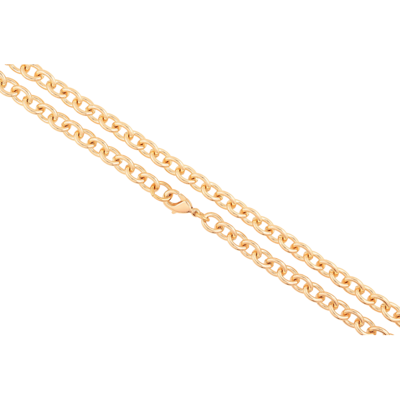 Ланцюжок Xuping M&L Колір 18К «Плетіння Якірне» довжина 50см х 6мм фото №1