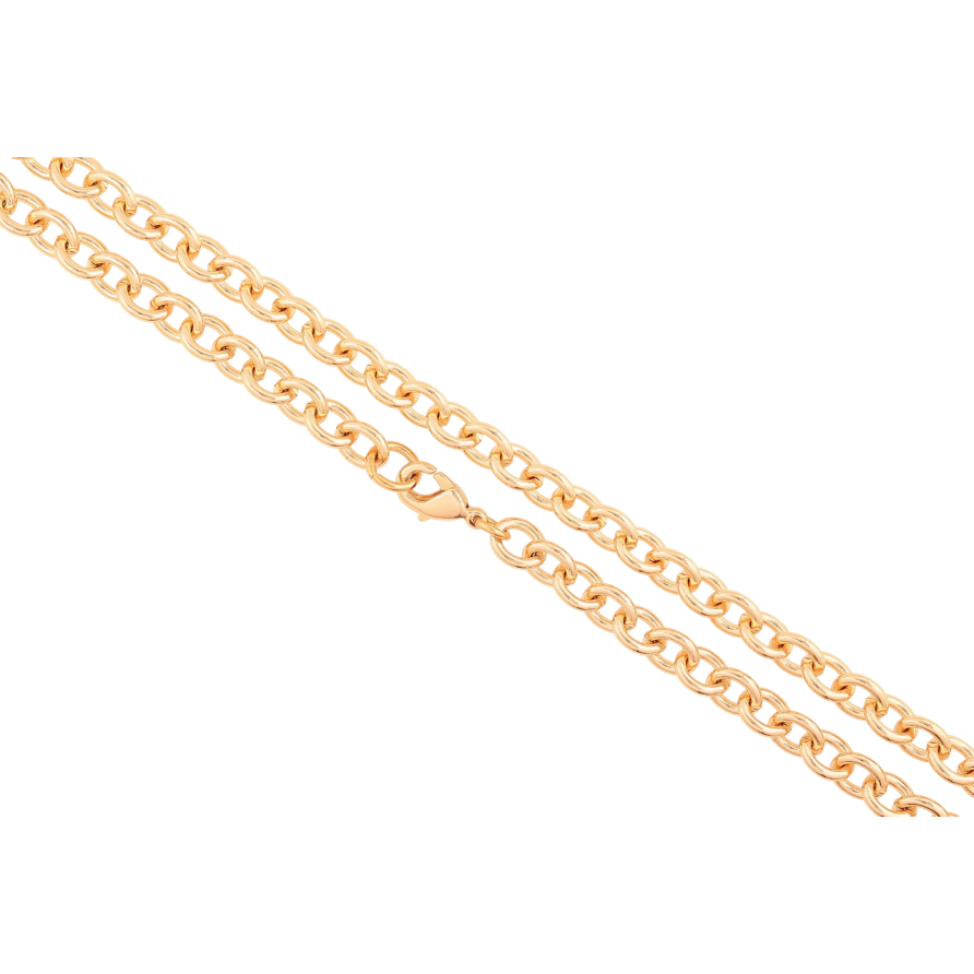 Цепочка Xuping M&L Цвет 18К Плетение Якорное длина 50см х 6мм фото №1