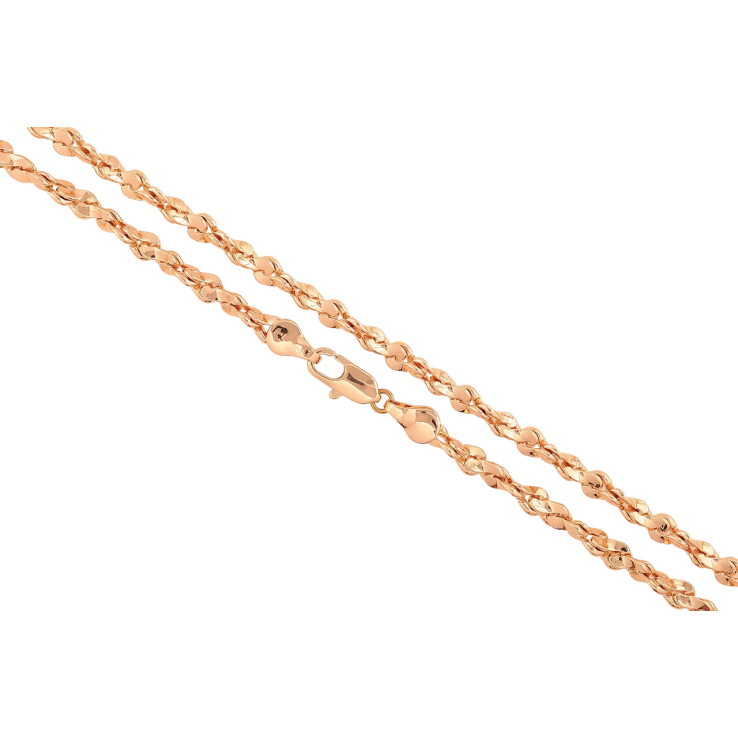 Цепочка Xuping M&L Цвет 18К Плетение Фантазийное длина 50см х 4мм фото №9 Цепочка Xuping M&L Цвет 18К Плетение Фантазийное длина 50см х 4мм фото №9