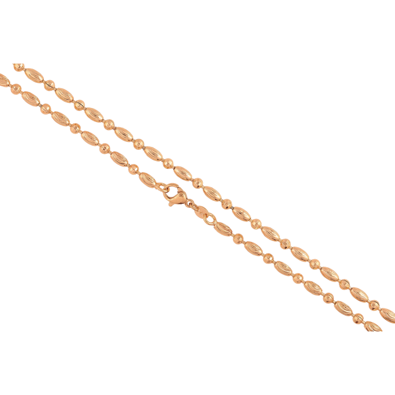 Ланцюжок Xuping M&L Колір 18К «Плетіння Перлина» довжина 56см х 3мм фото №13