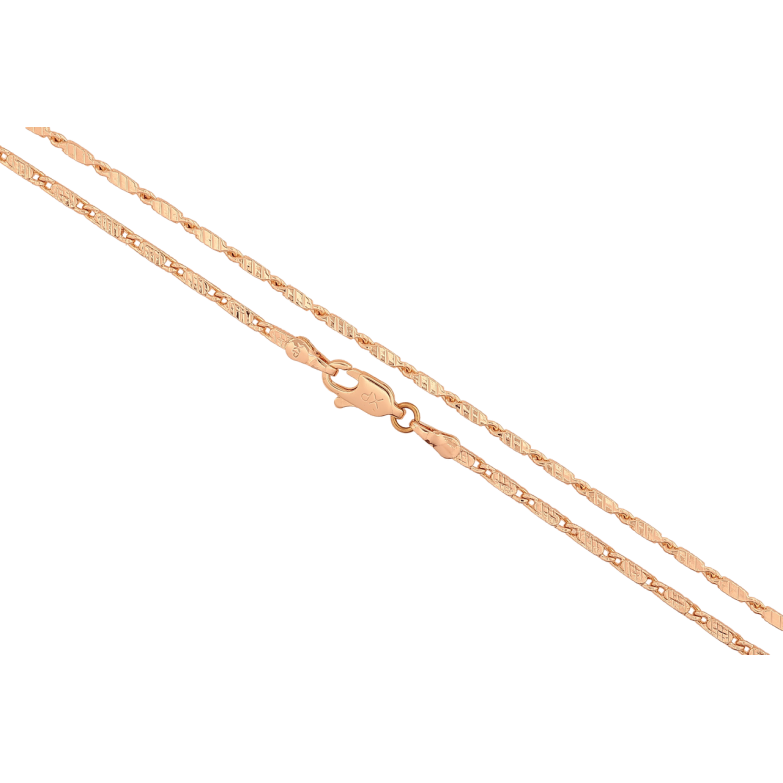 Цепочка Xuping M&L Цвет 18К Плетение Фантазийное длина 45см х 2мм фото №2