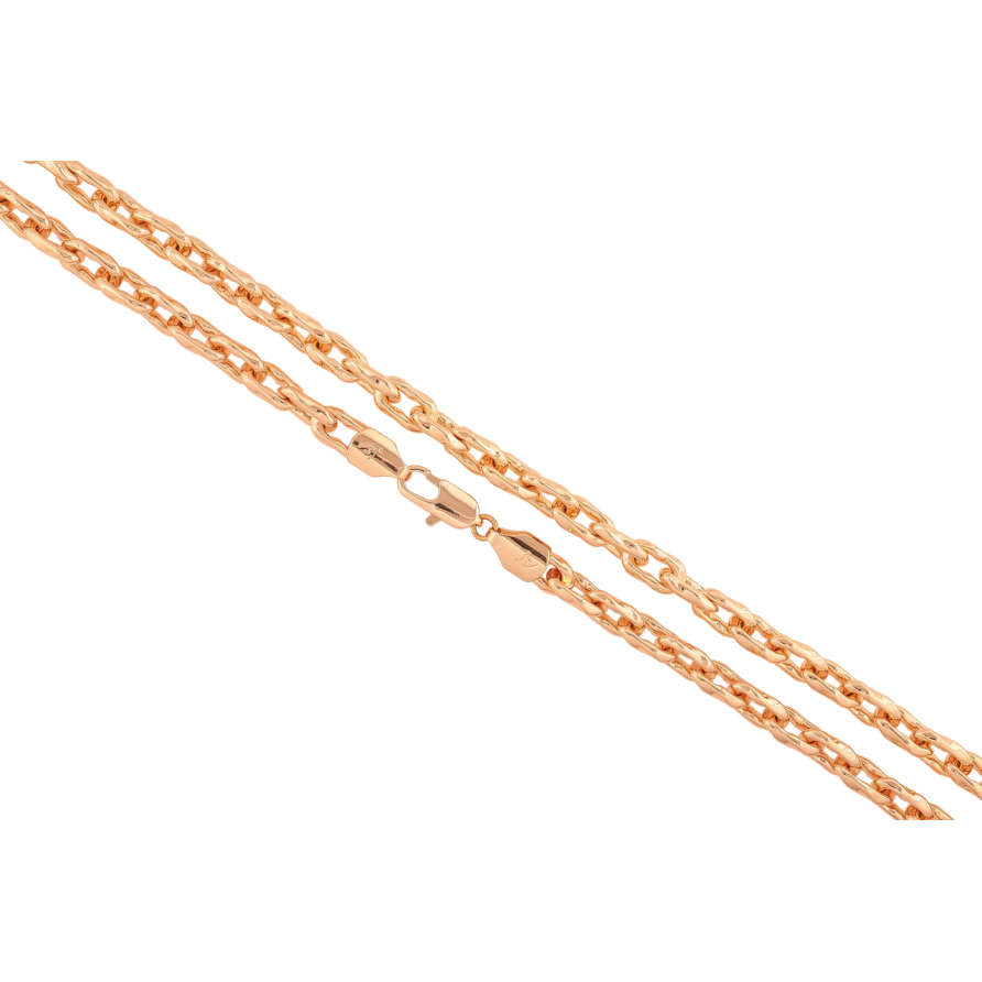 Цепочка Xuping M&L Цвет 18К Плетение Якорное длина 50см х 6мм фото №1