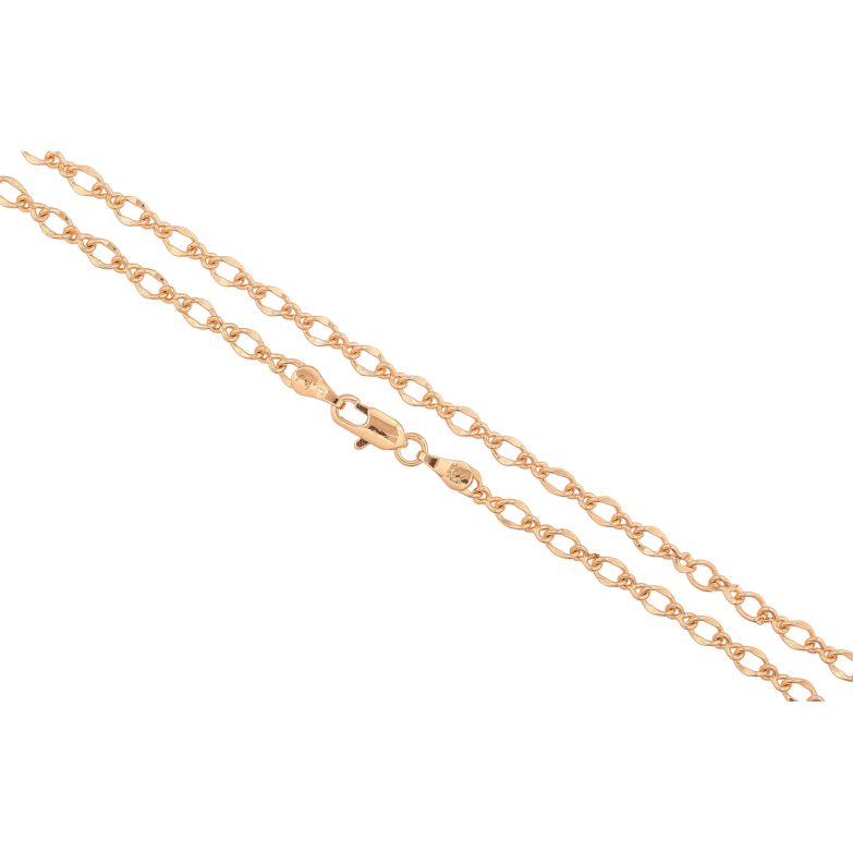 Цепочка Xuping M&L Цвет 18К Плетение Фантазийное длина 45см х 2-3,5мм фото №6