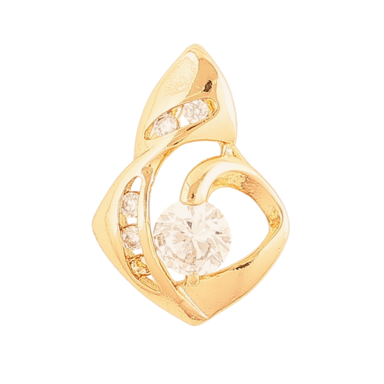 Кулон Xuping Позолота 18K Узор с инкрустацией кристаллами для цепочки до 3мм фото №1