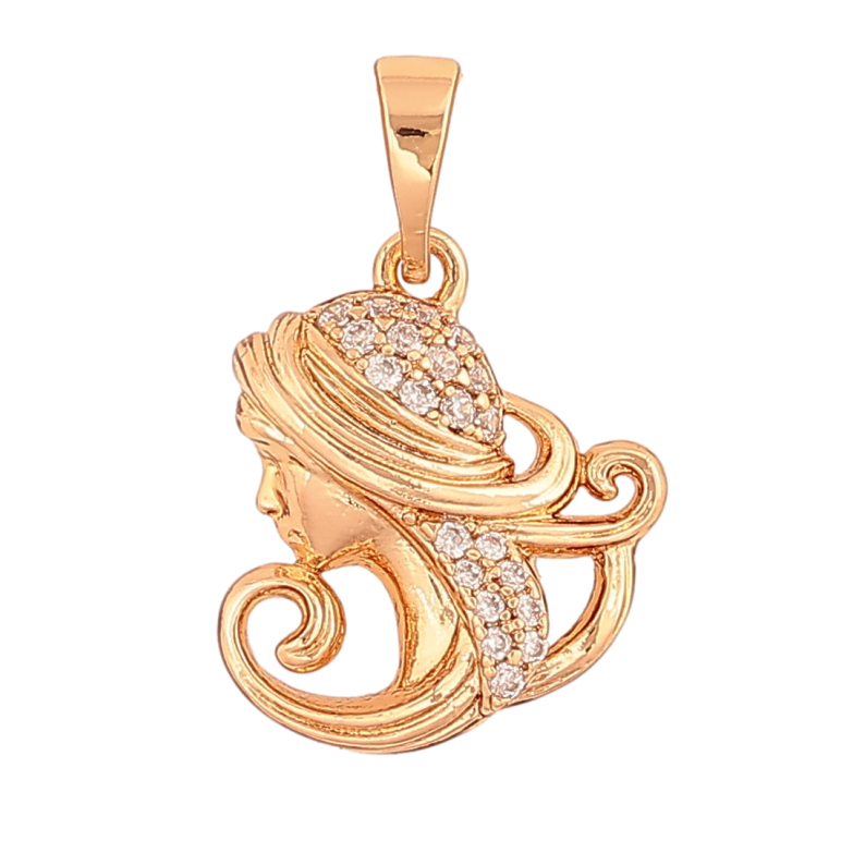 Кулон Xuping Позолота 18K «Діва» для ланцюжка до 5мм фото №12