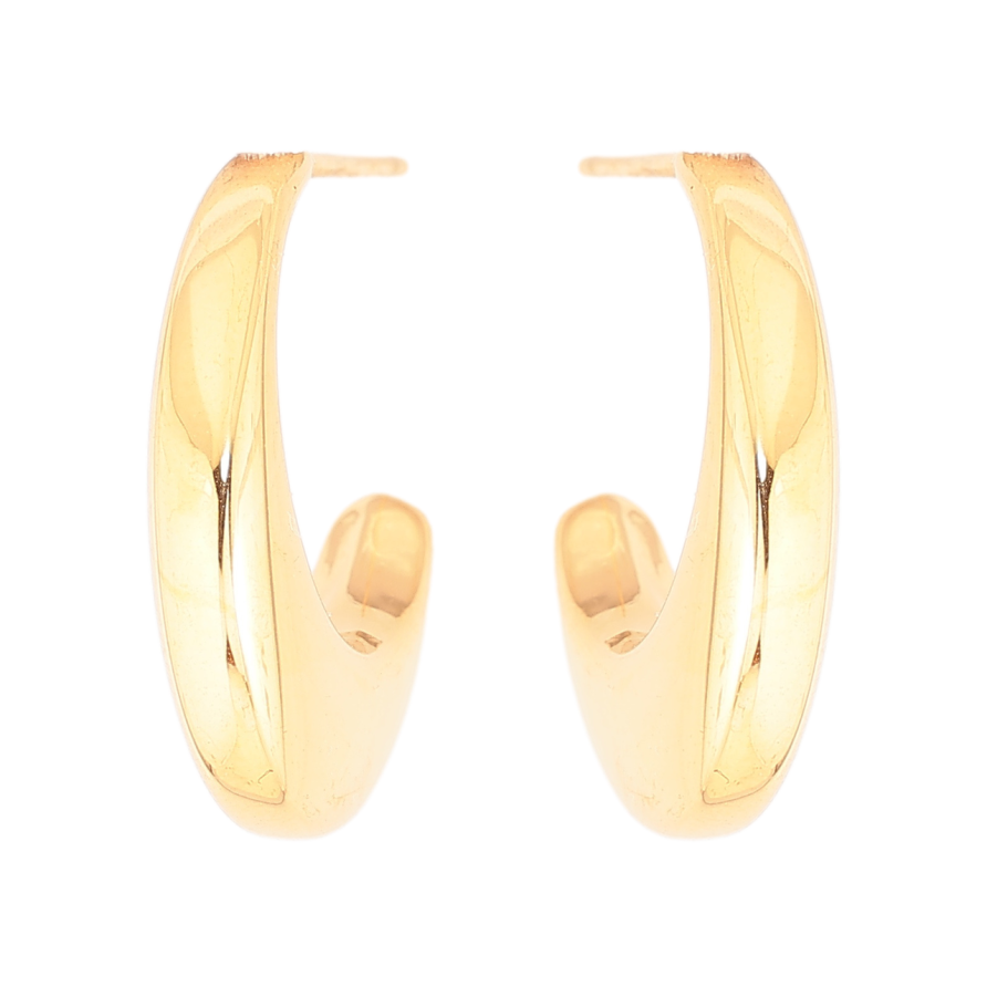 Сережки Xuping Позолота 18K пусети «Декоративні дуги» фото №1