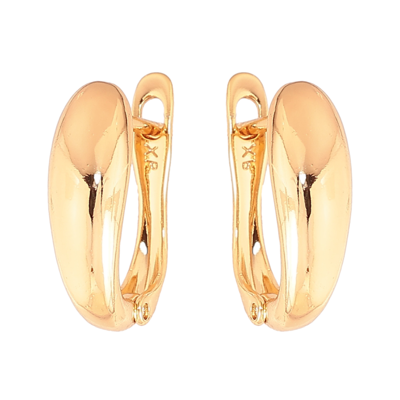 Серьги Xuping Позолота 18K английский замок Декоративные фото №1