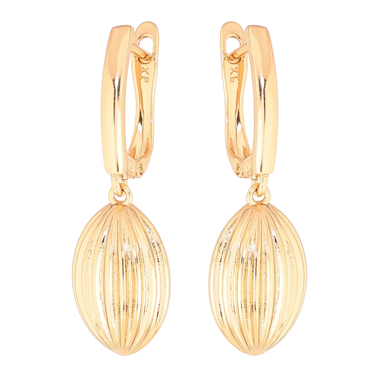 Серьги Xuping Позолота 18K английский замок Декоративные подвески фото №12