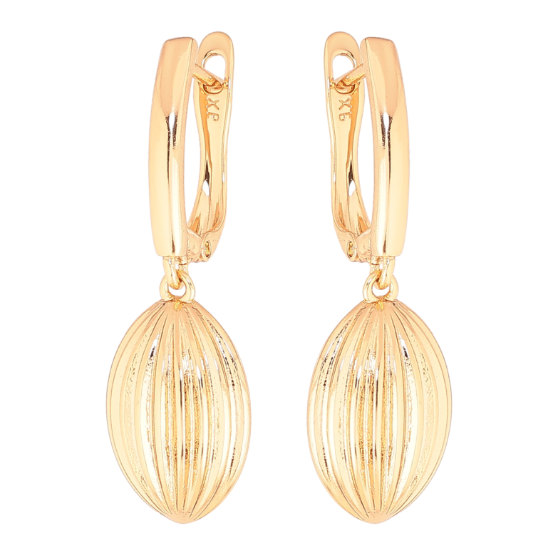 Серьги Xuping Позолота 18K английский замок Декоративные подвески фото №3 Серьги Xuping Позолота 18K английский замок Декоративные подвески фото №3