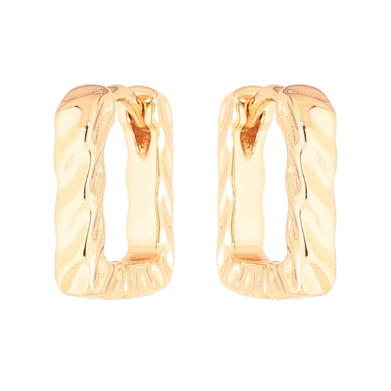 Серьги Xuping Позолота 18K колечки Декоративные фото №1 Серьги Xuping Позолота 18K колечки Декоративные фото №1