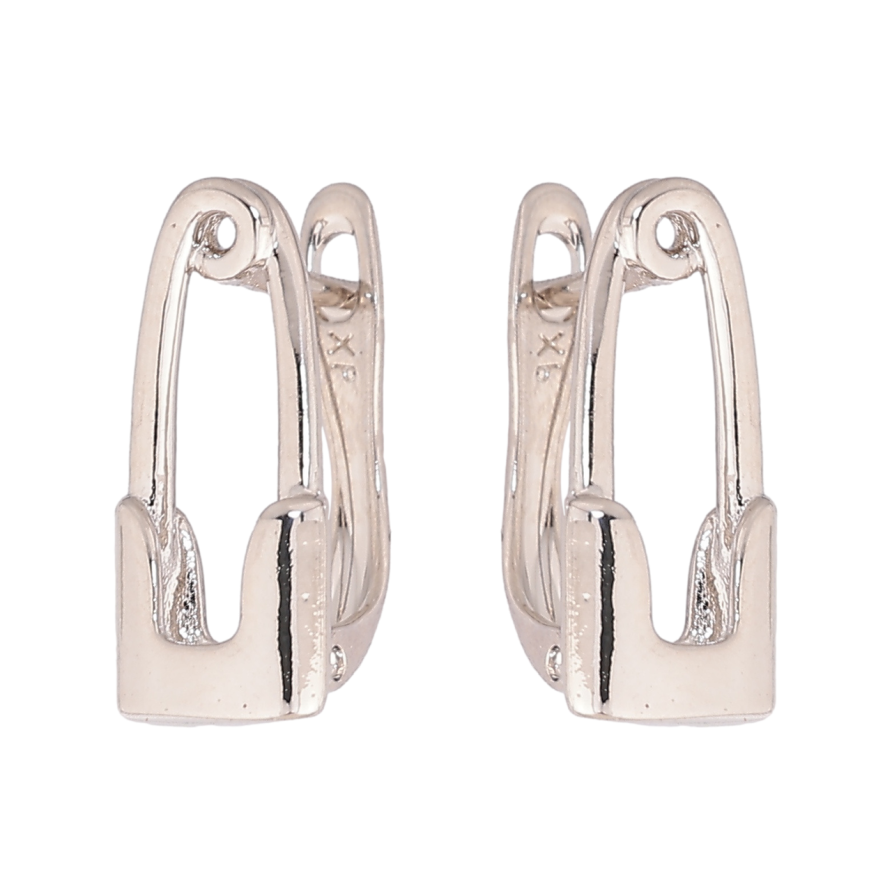 Серьги Xuping Родий английский замок Булавки фото №1