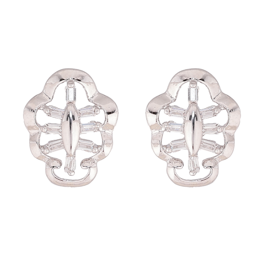 Серьги Xuping Родий пусеты Декоративные фото №1 Серьги Xuping Родий пусеты Декоративные фото №1