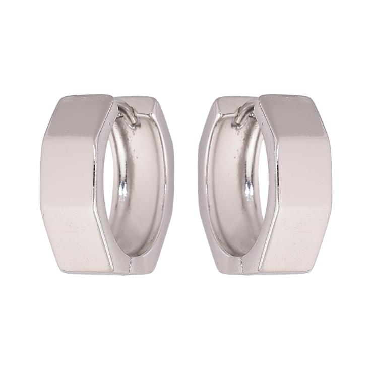 Сережки Xuping колір Родій колечка Фігурні фото №21