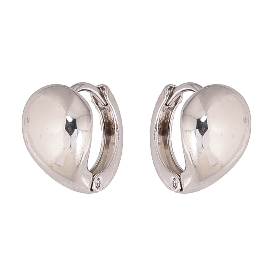 Сережки Xuping колір Родій колечка Декоративні фото №1