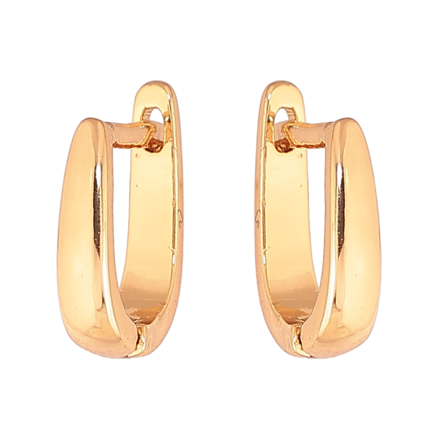 Серьги Xuping цвет Позолота 18K английский замок Декоративные фото №1