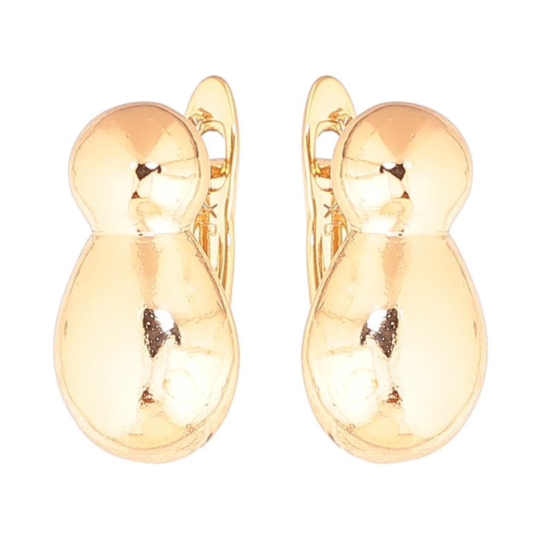 Серьги Xuping цвет Позолота 18K английский замок Декоративные фото №1 Серьги Xuping цвет Позолота 18K английский замок Декоративные фото №1