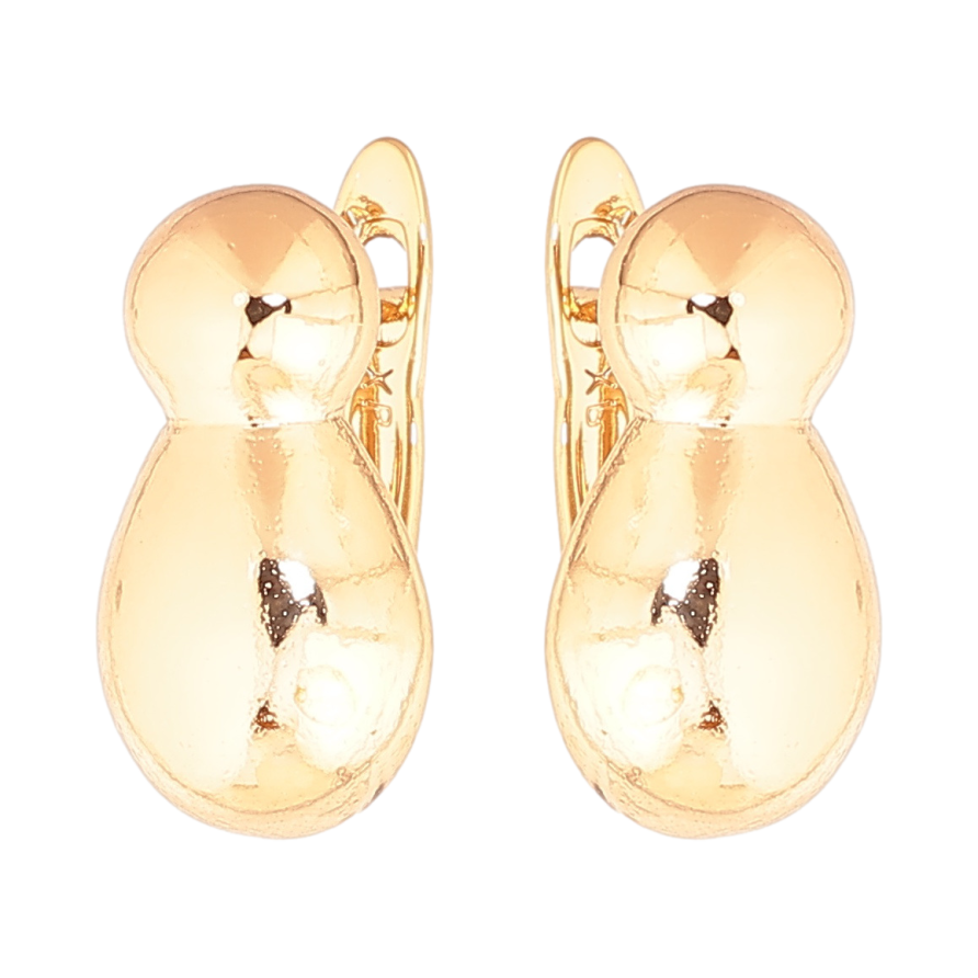 Серьги Xuping цвет Позолота 18K английский замок Декоративные фото №1 Серьги Xuping цвет Позолота 18K английский замок Декоративные фото №1