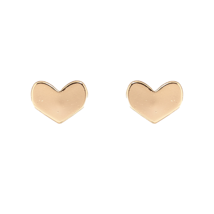Сережки Xuping колір Позолота 14K пусети Сердечка фото №10