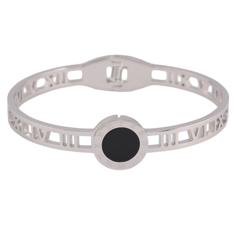 Браслет Xuping ТТМ Stainless Steel колір Родій Циферблат ø 5.8см фото №2