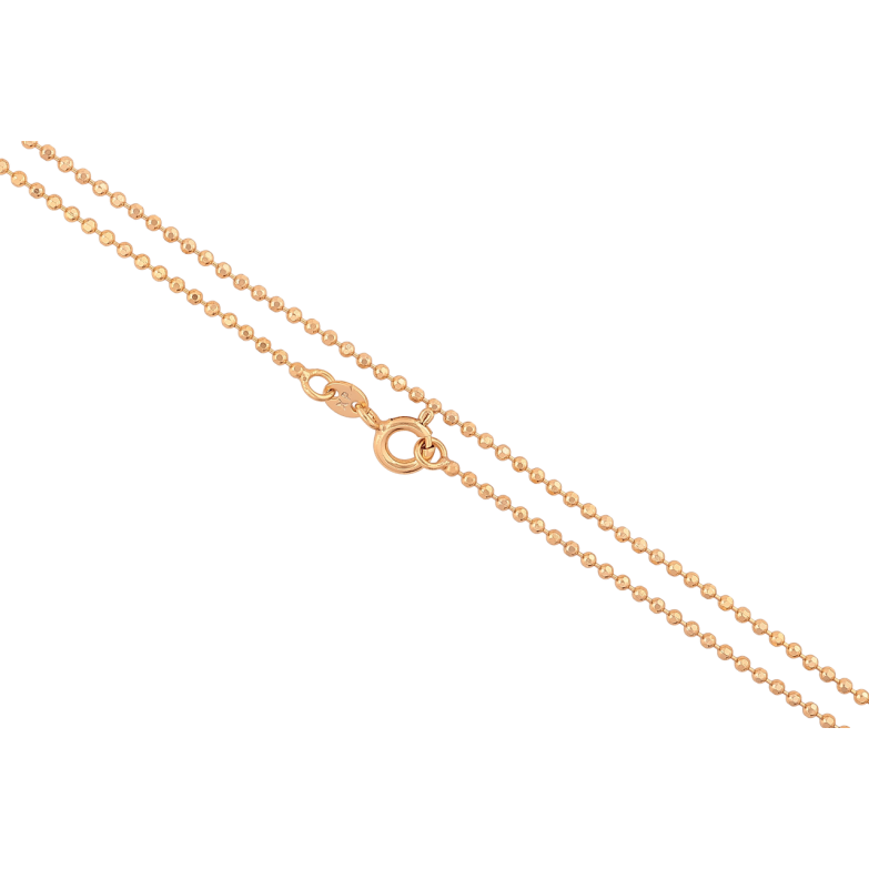 Ланцюжок Xuping колір Позолота 18K Плетіння Перлина довжина 45см х 1.5мм фото №8