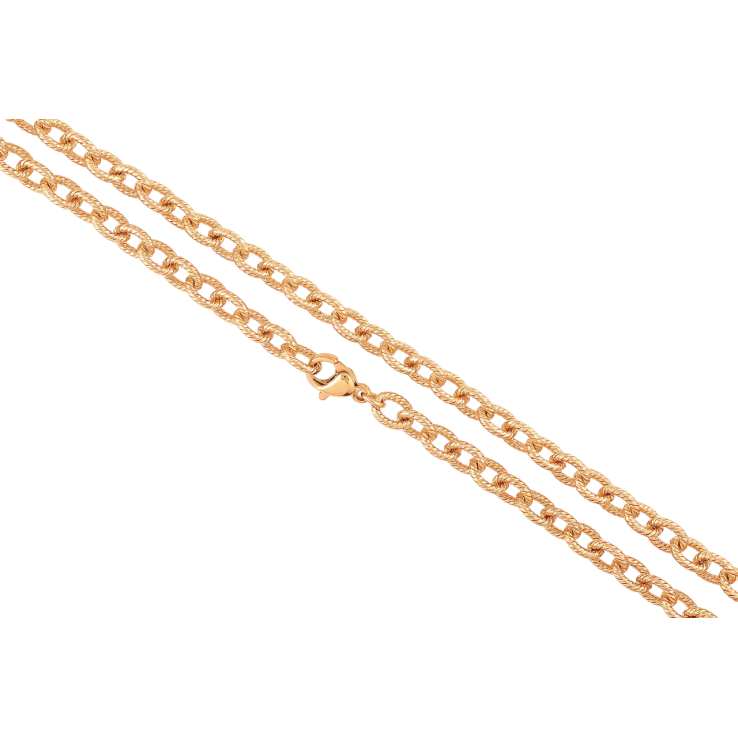 Ланцюжок Xuping колір Позолота 18K Плетіння Якірне з візерунком довжина 44см х 5мм фото №24