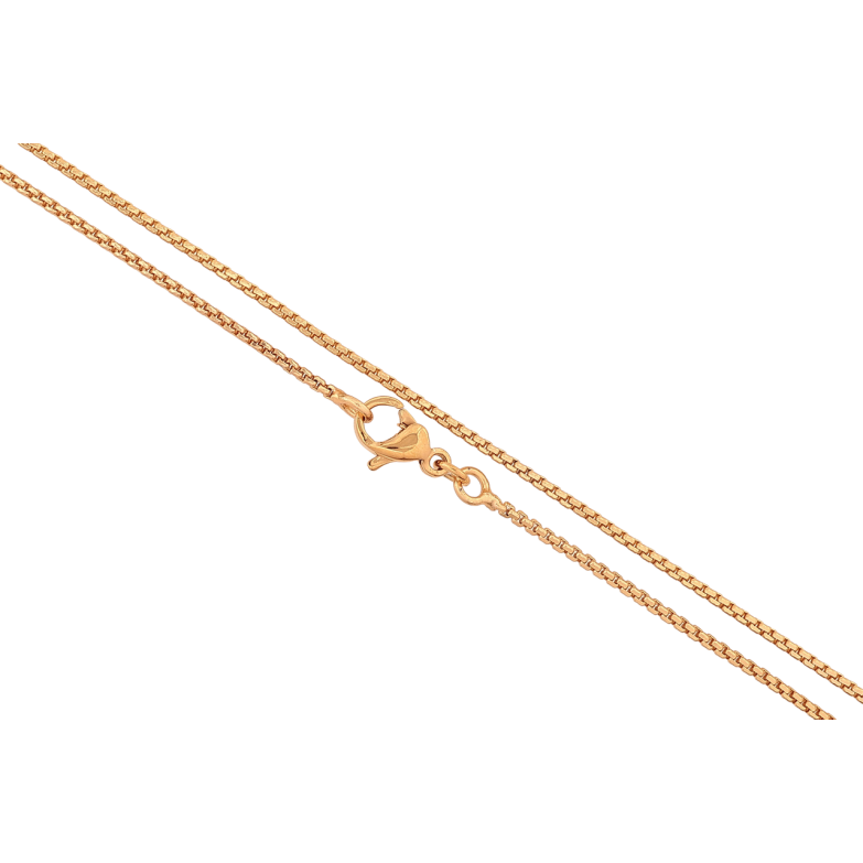 Ланцюжок Xuping колір Позолота 18K Плетіння Венеціанське довжина 45см х 1мм фото №1