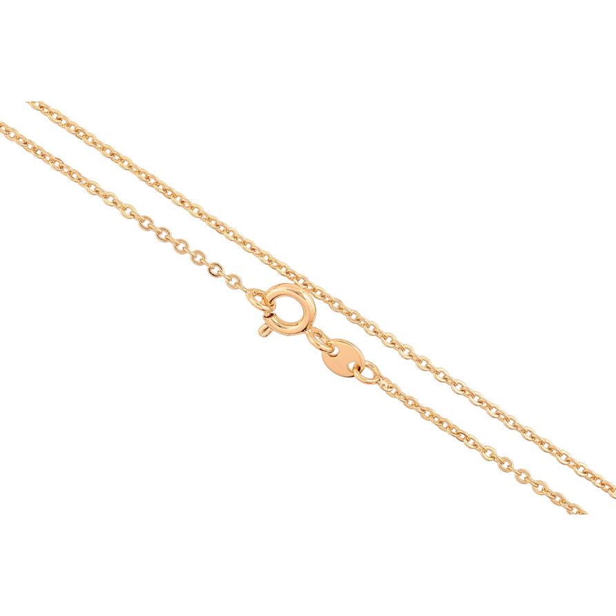 Ланцюжок Xuping колір Позолота 18K Плетіння Якірне довжина 45см х 1.5мм фото №1