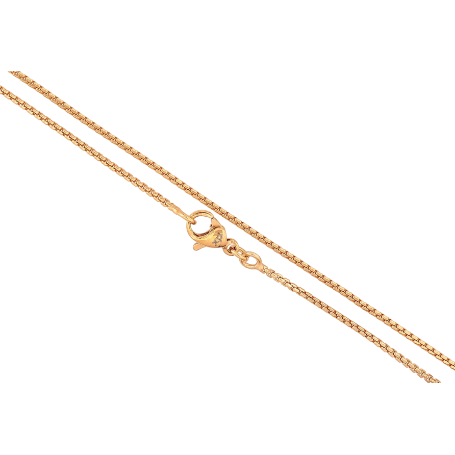 Ланцюжок Xuping колір Позолота 18K Плетіння Венеціанське довжина 50см х 1мм фото №1